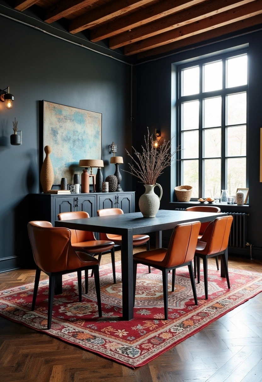 black dining room ideas 8