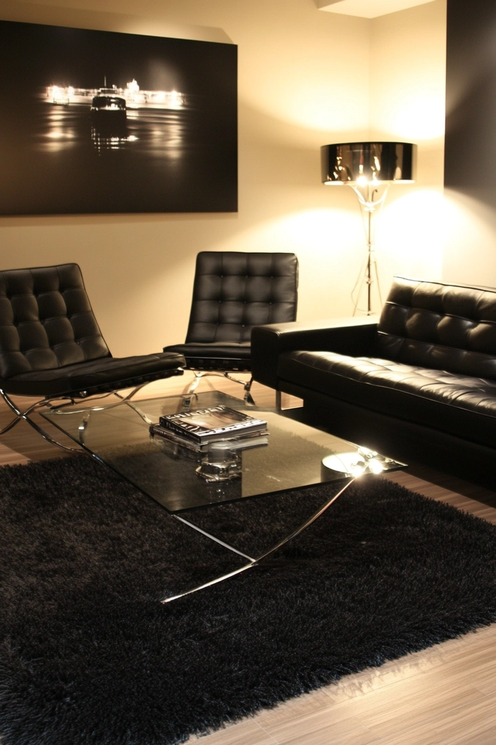 black living room ideas 31