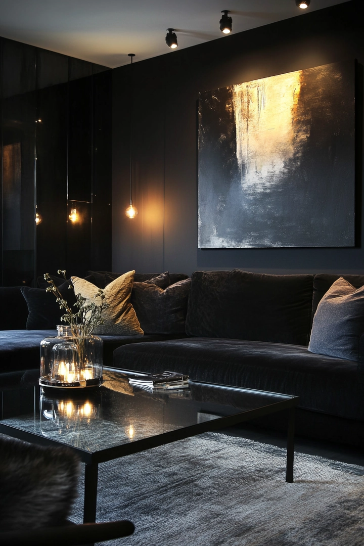 black living room ideas 4