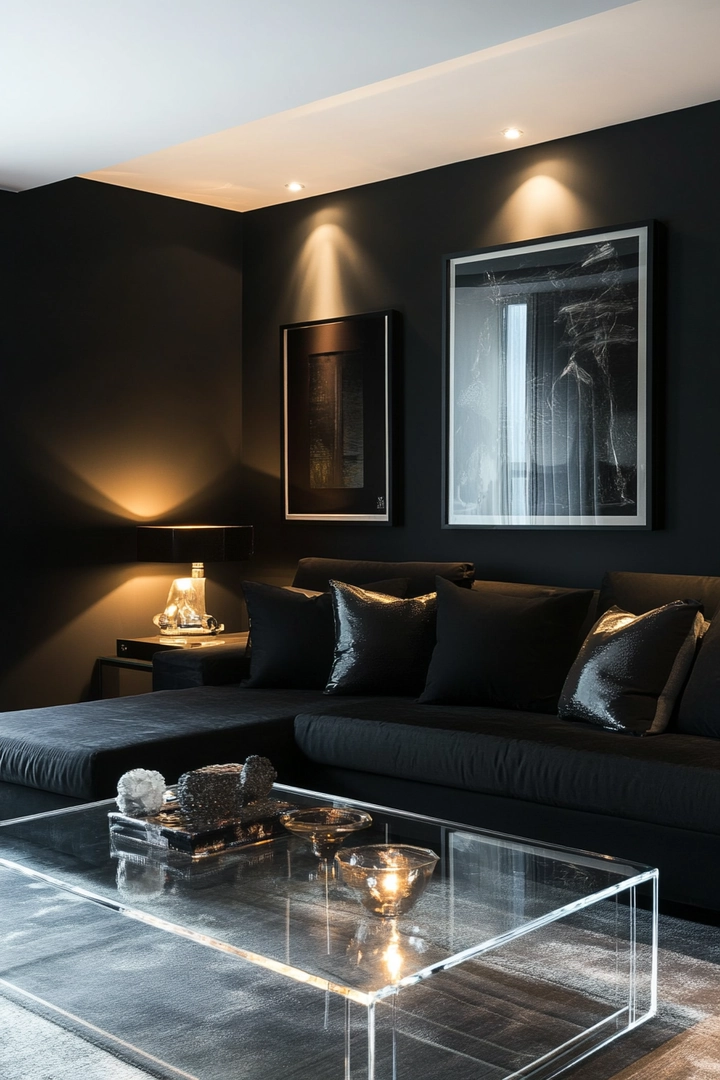 black living room ideas 61