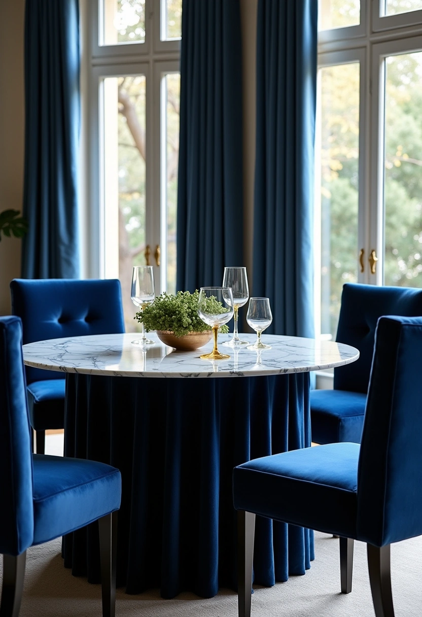 blue dining room ideas 11