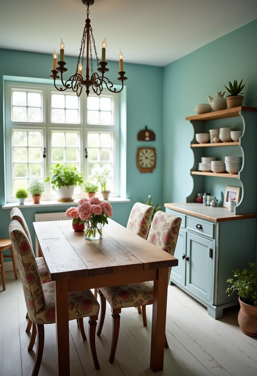 blue dining room ideas 12