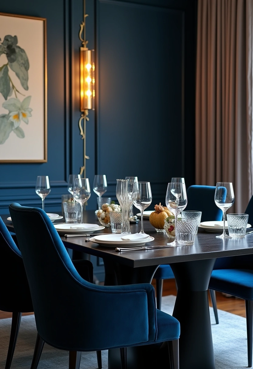 blue dining room ideas 15