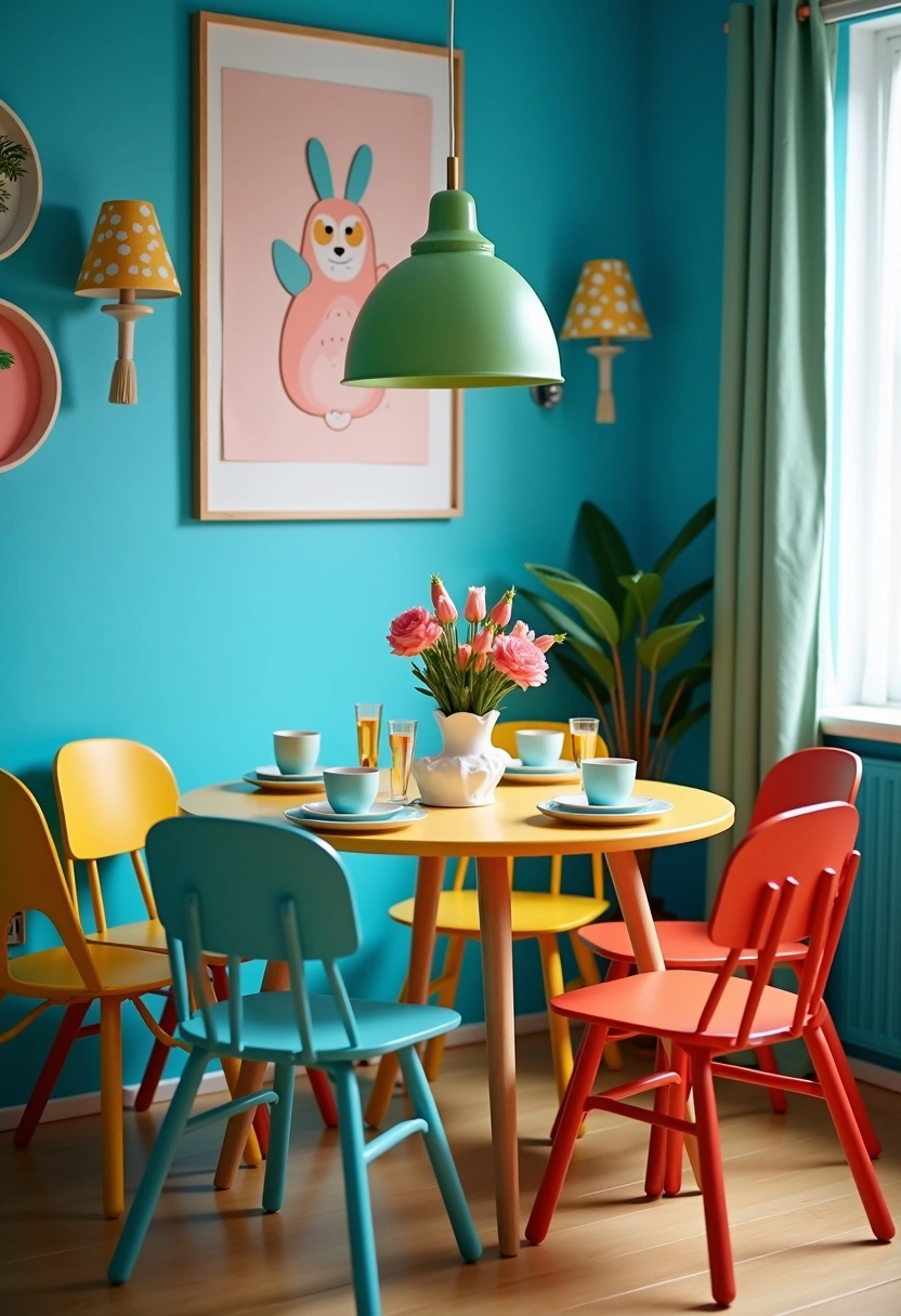 blue dining room ideas 16