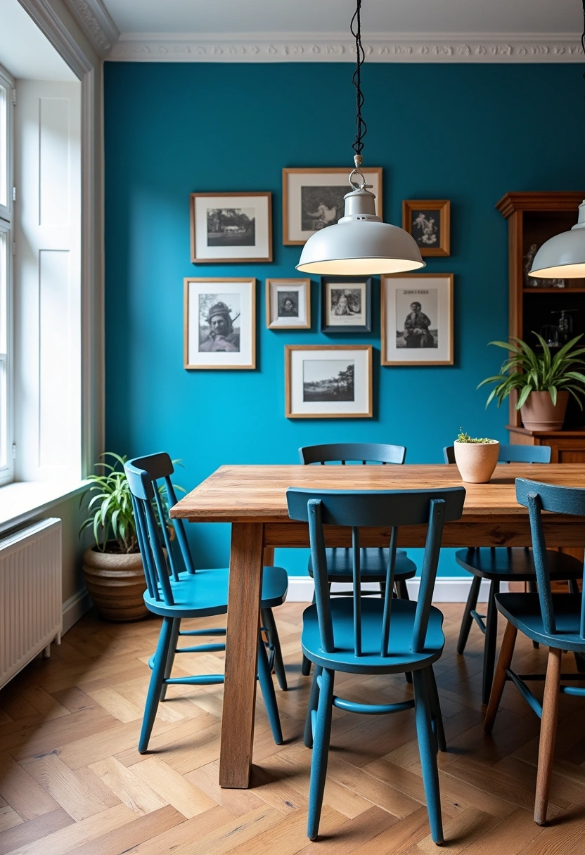 blue dining room ideas 4