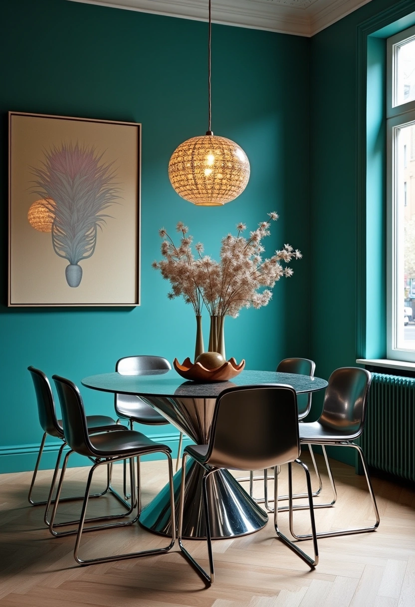 blue dining room ideas 7