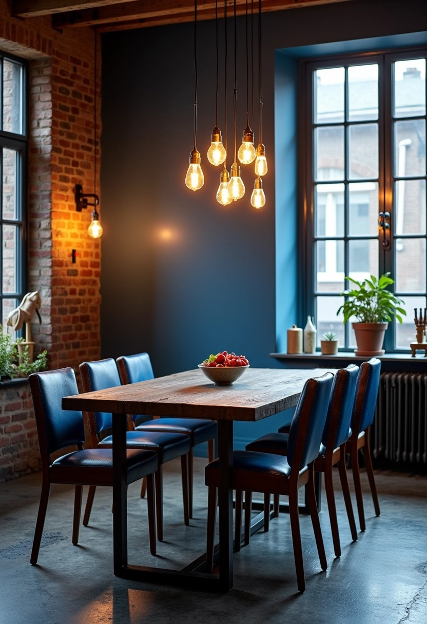 blue dining room ideas 9