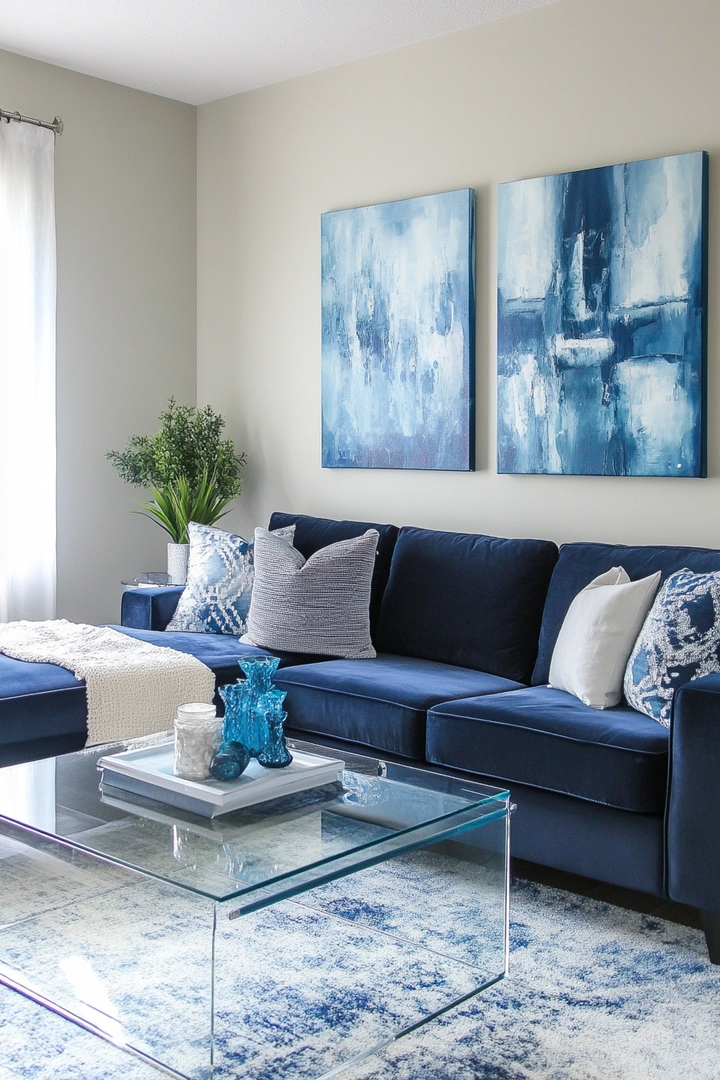 blue living room ideas 22