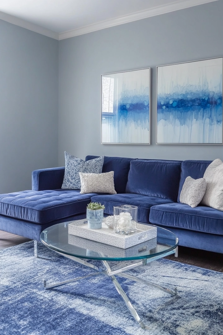 blue living room ideas 23