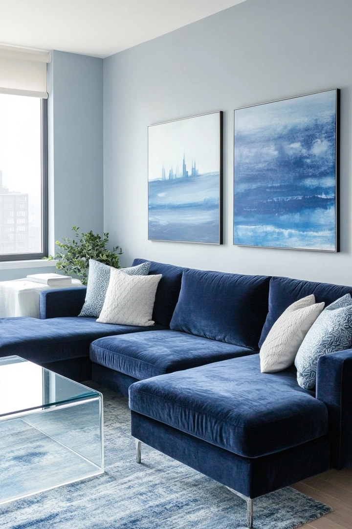 blue living room ideas 24