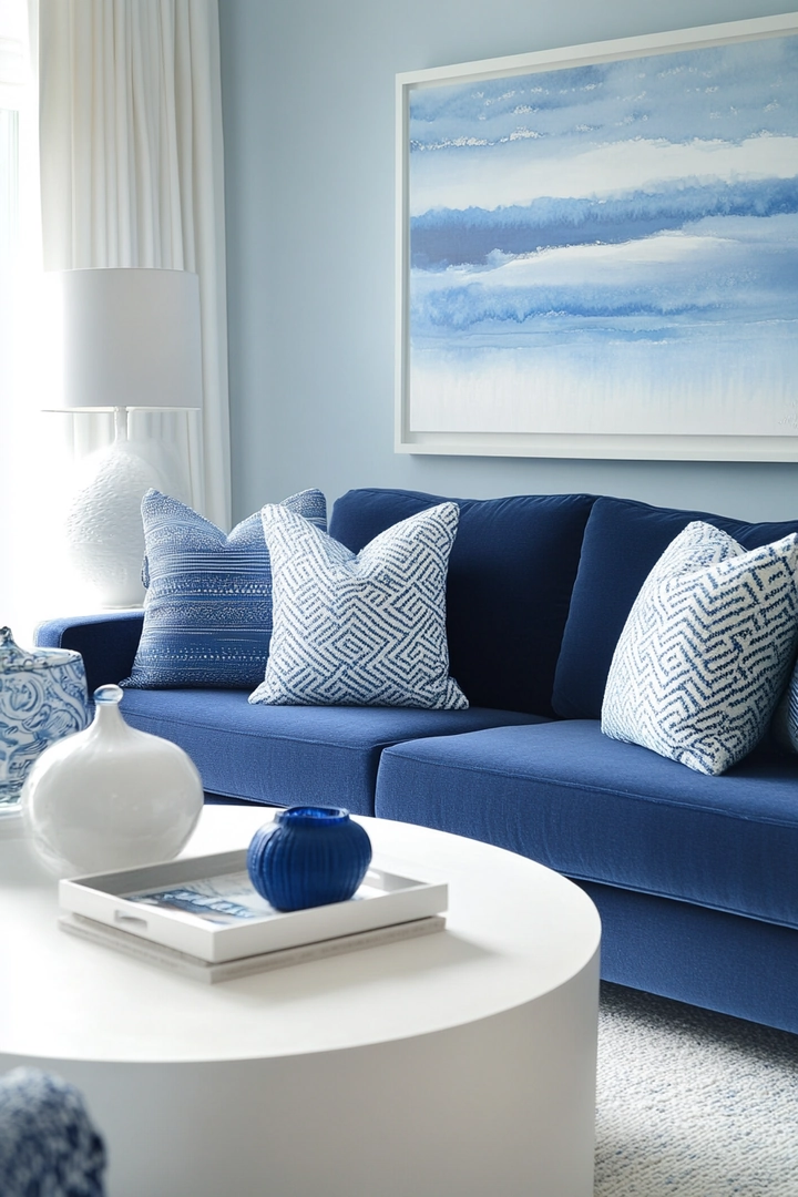 blue living room ideas 41