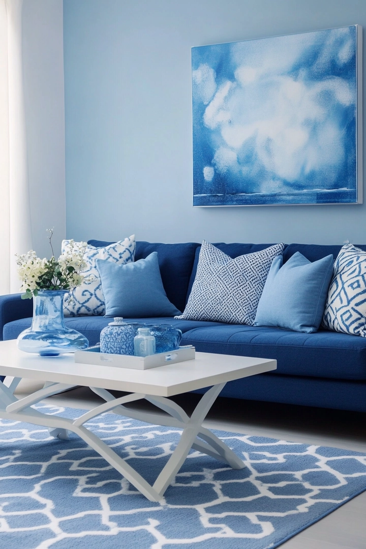 blue living room ideas 43