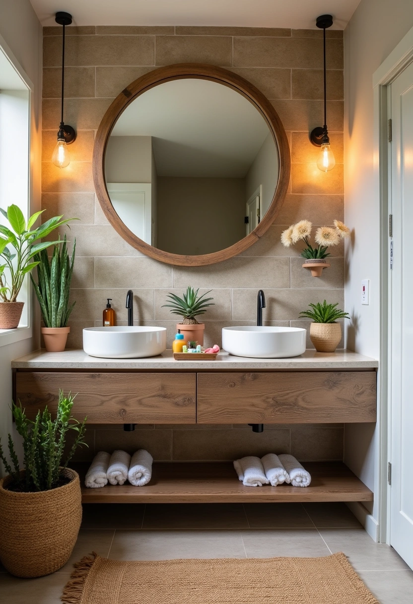 boho farmhouse bathroom Ideas 2