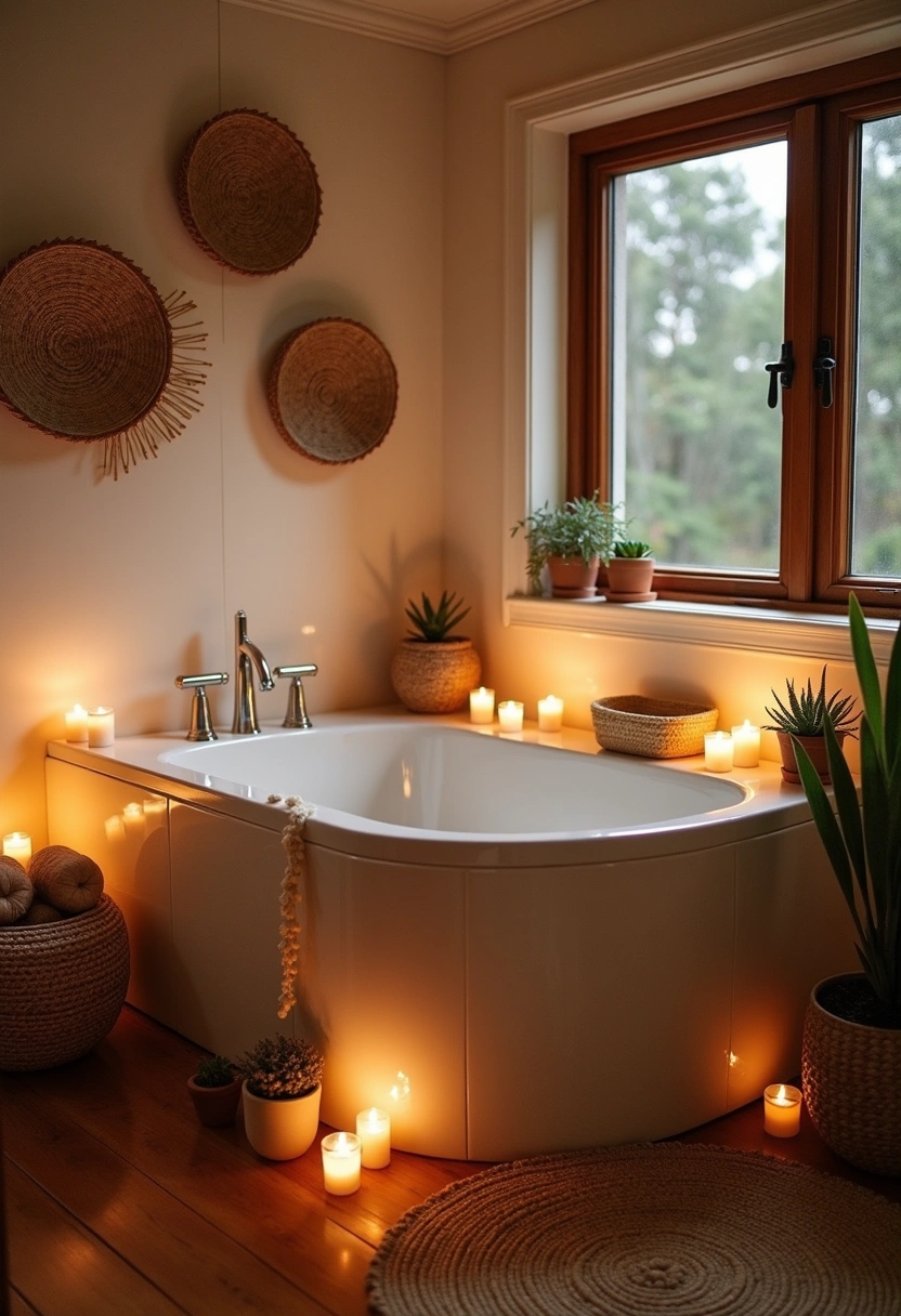 boho farmhouse bathroom Ideas 8