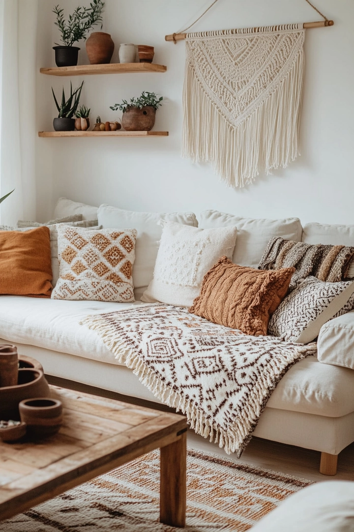 boho living room ideas 8