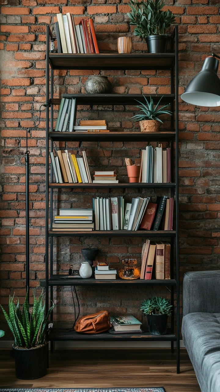 bookshelf decorating ideas 10