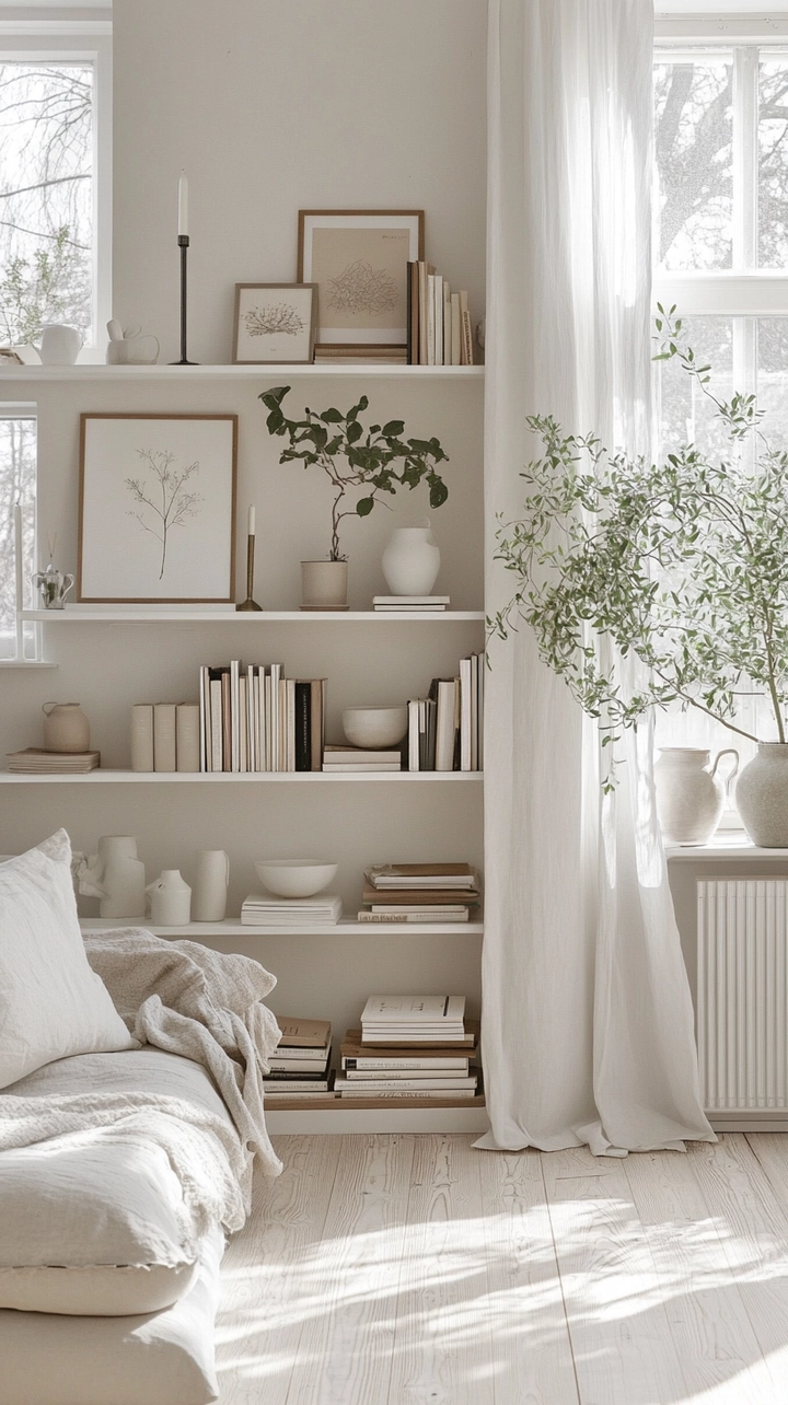 bookshelf decorating ideas 16