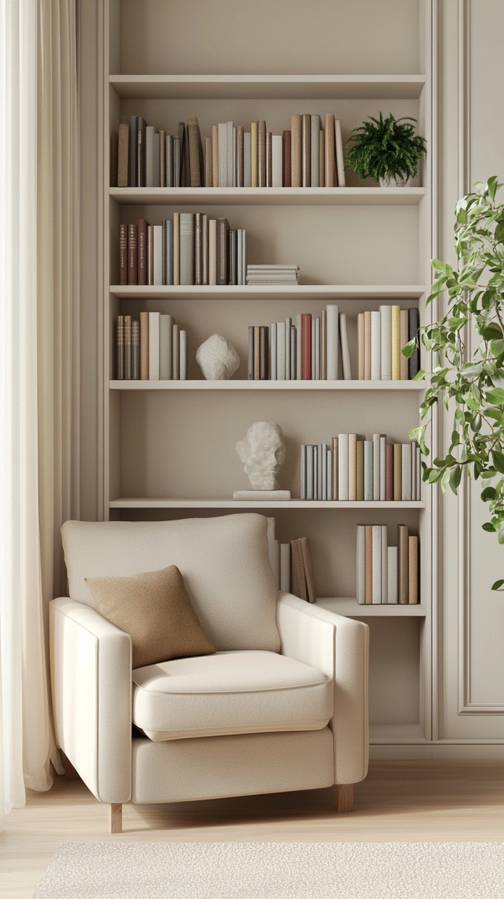 bookshelf decorating ideas 4