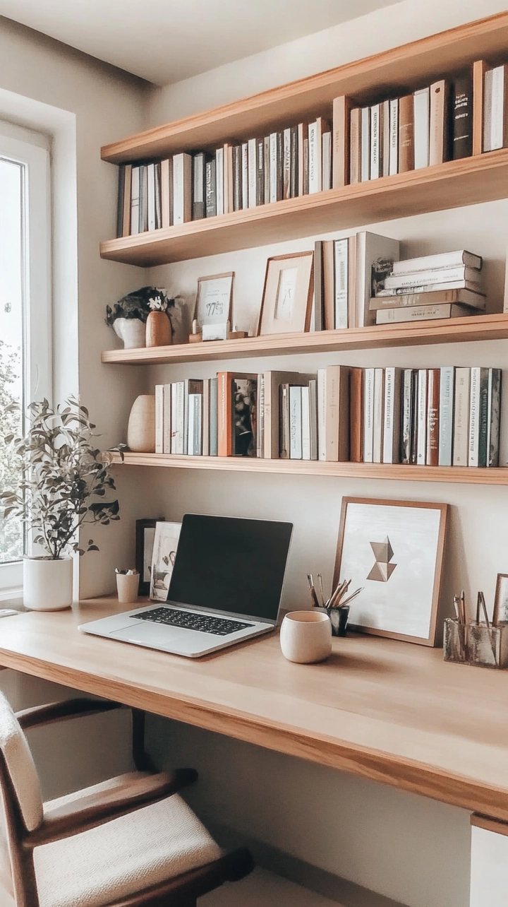 bookshelf decorating ideas 42