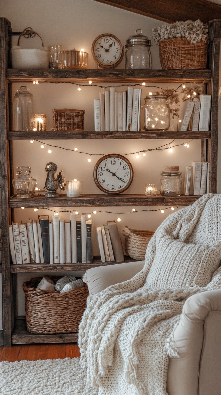 bookshelf decorating ideas 5