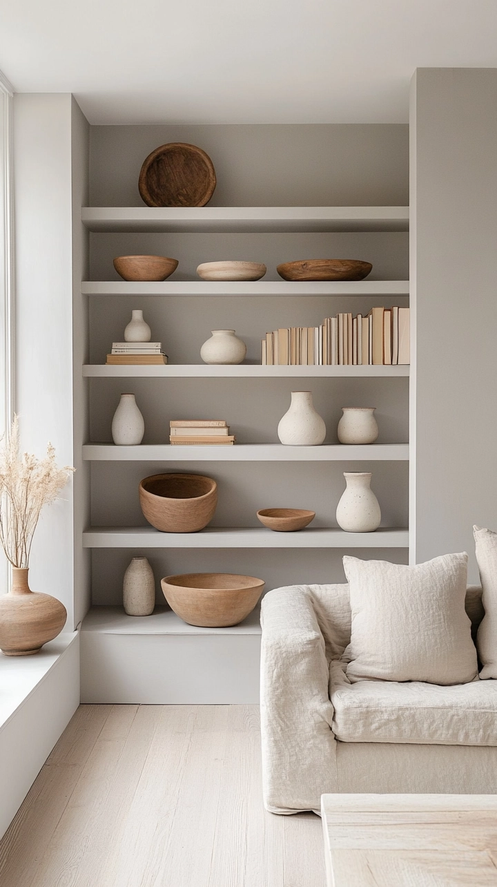 bookshelf decorating ideas 67