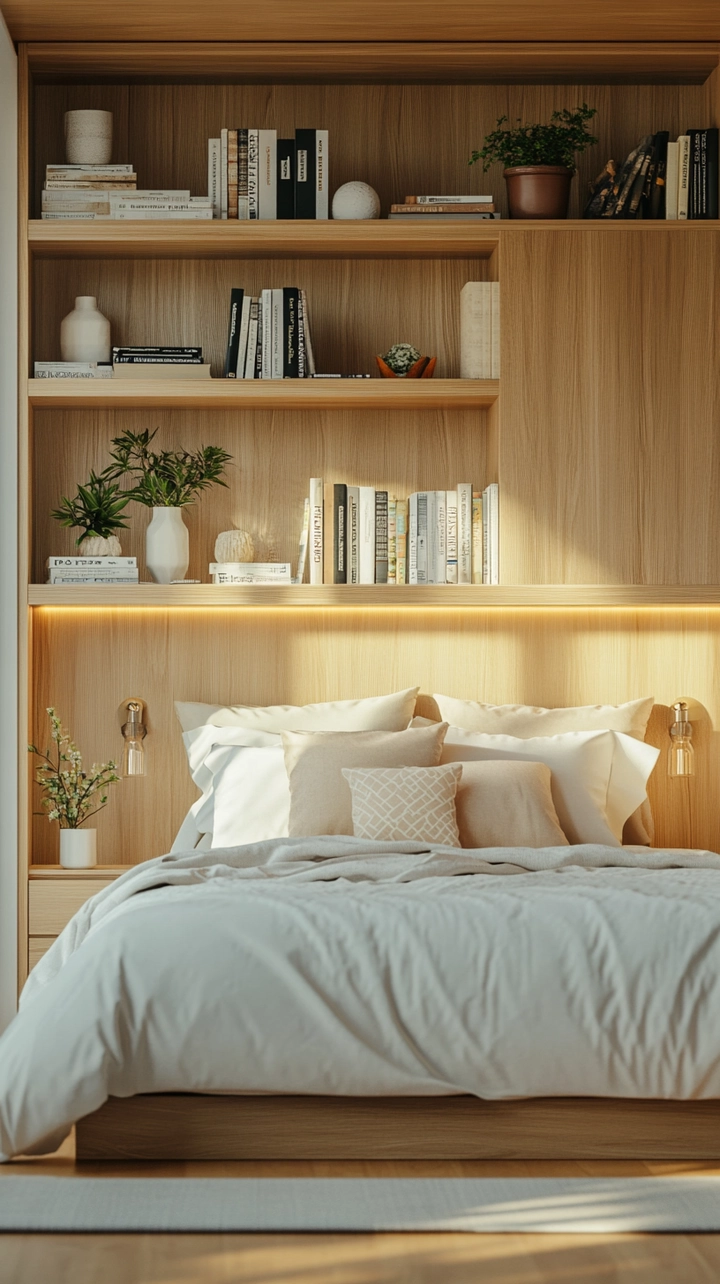 bookshelf ideas for bedroom 12