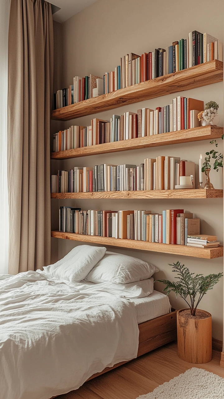 bookshelf ideas for bedroom 3