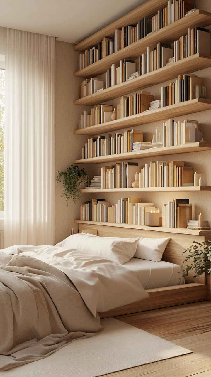 bookshelf ideas for bedroom 4