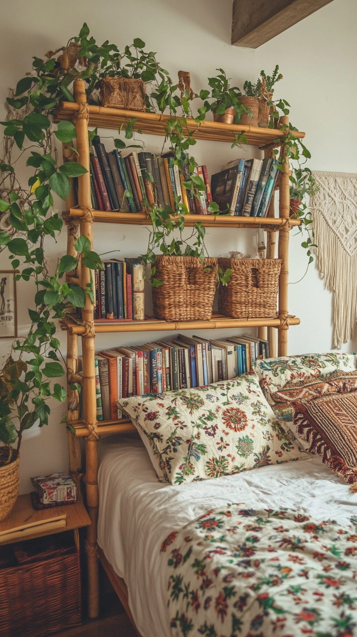 bookshelf ideas for bedroom 41