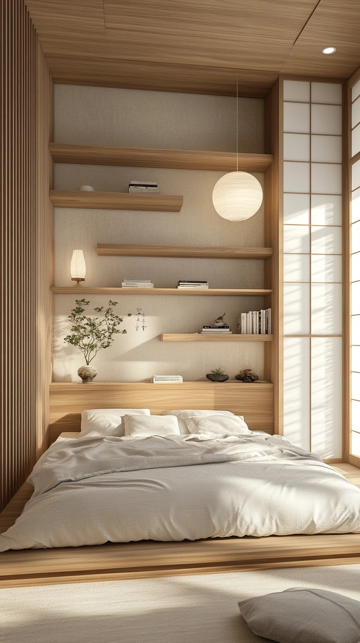 bookshelf ideas for bedroom 67