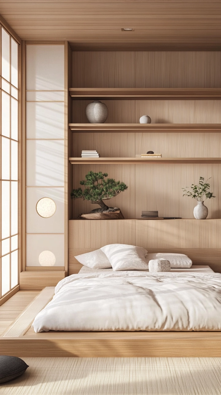 bookshelf ideas for bedroom 68