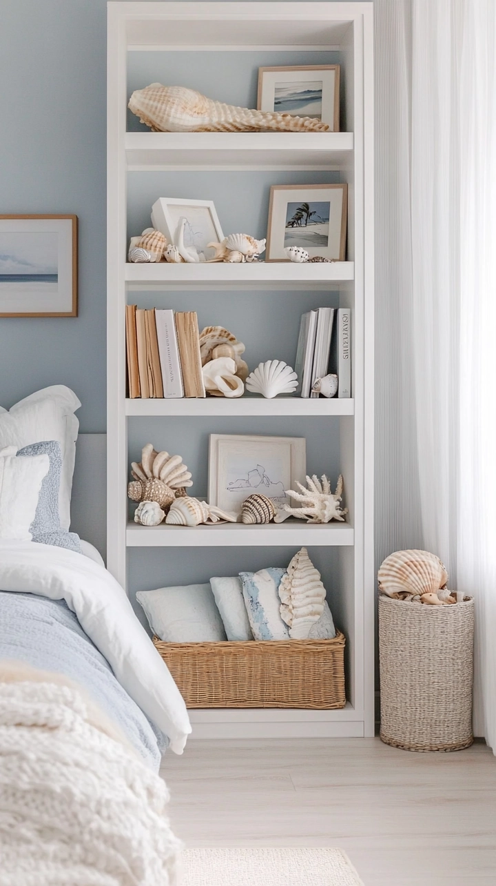 bookshelf ideas for bedroom 77