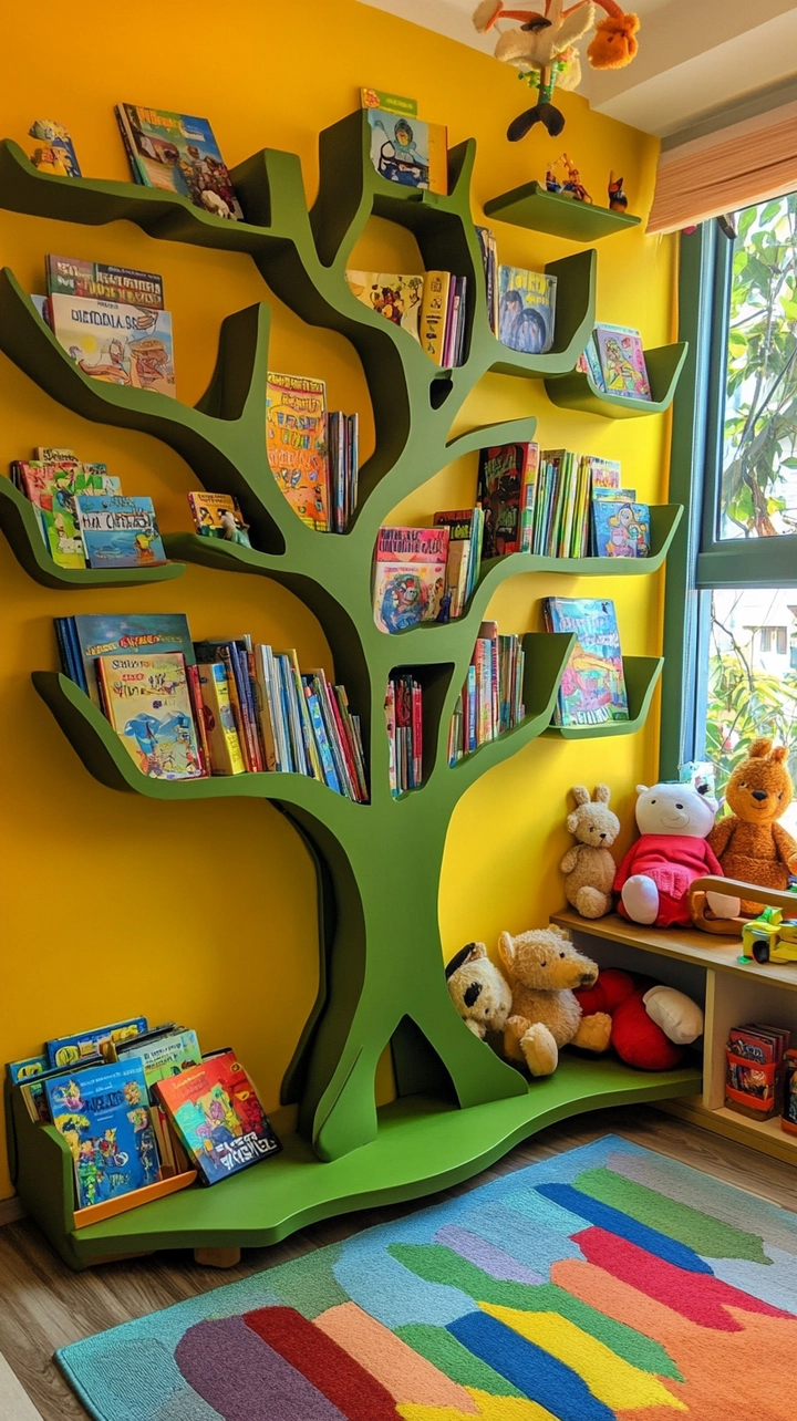 bookshelf ideas for kids 1