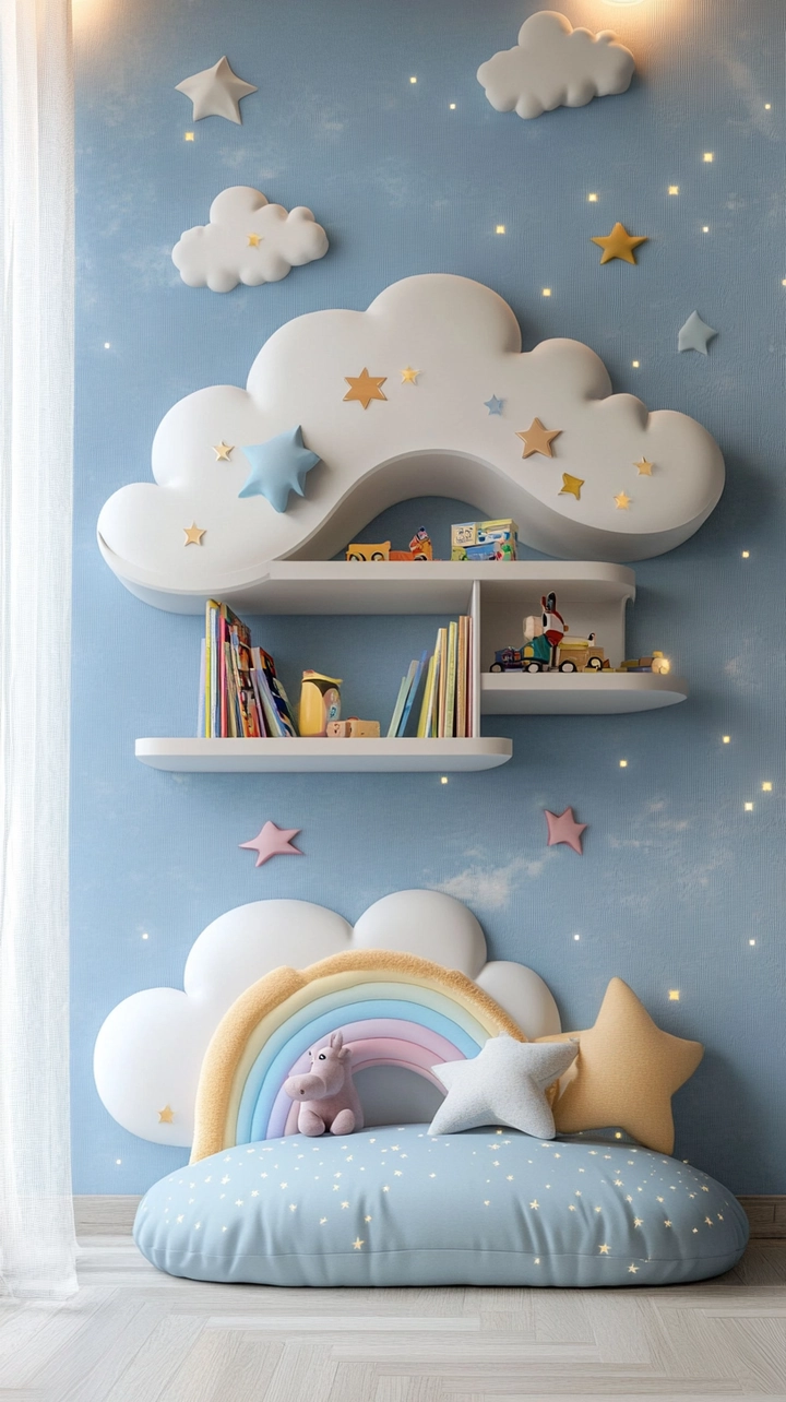 bookshelf ideas for kids 29