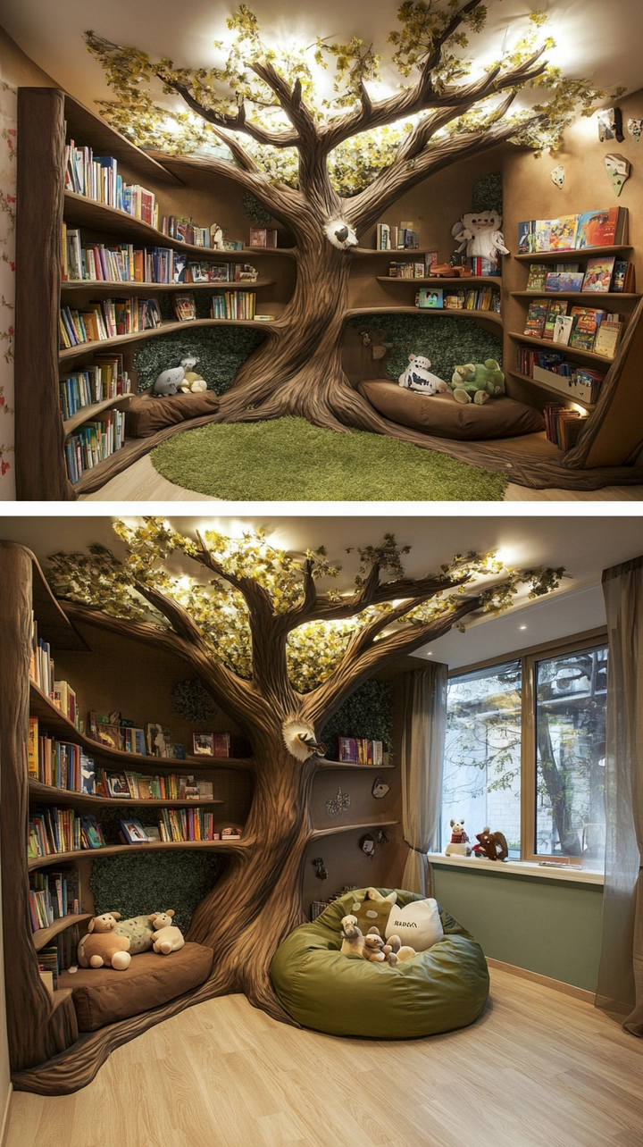 bookshelf ideas for kids 41