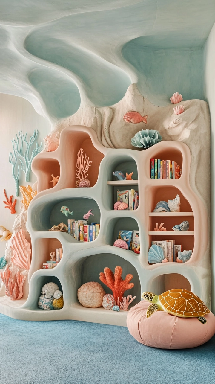 bookshelf ideas for kids 49