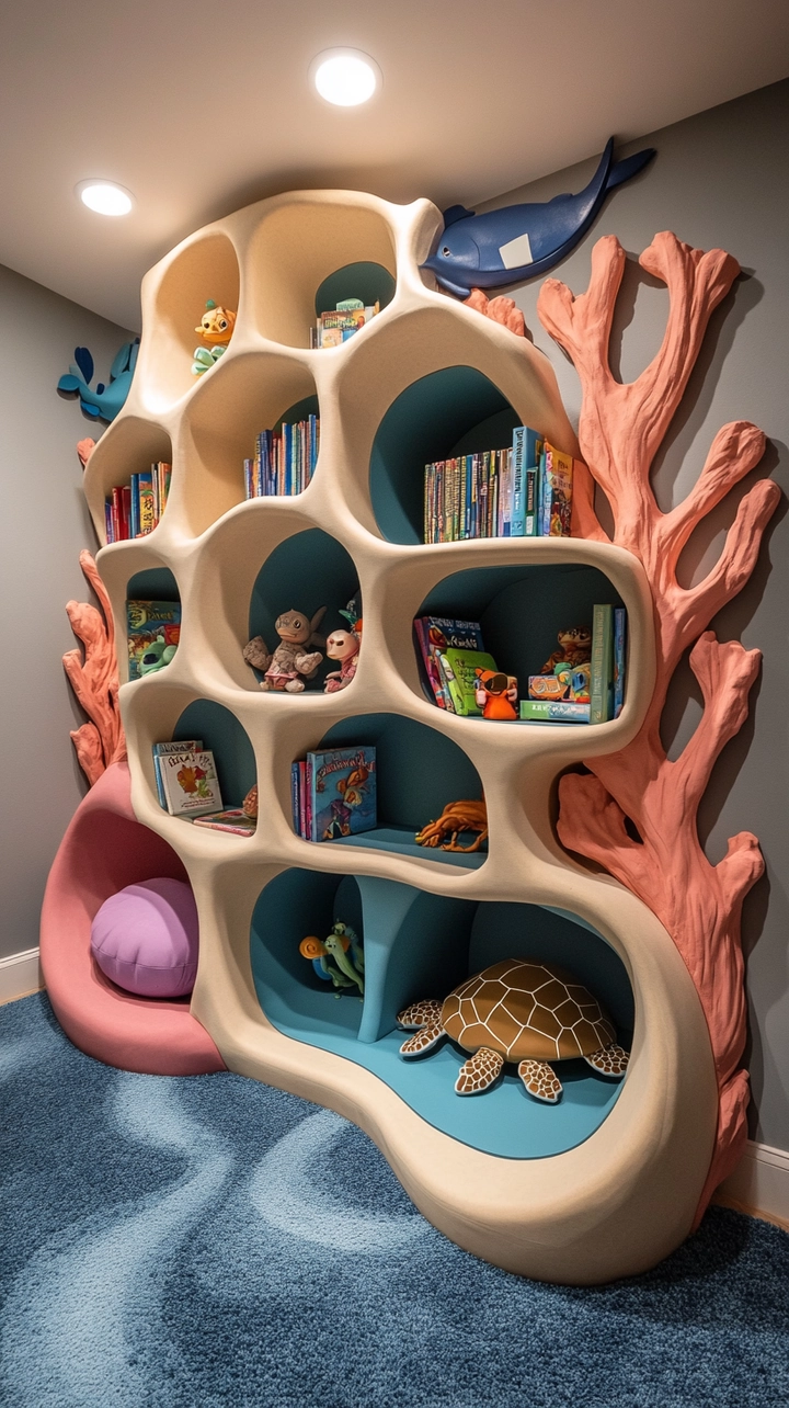 bookshelf ideas for kids 50