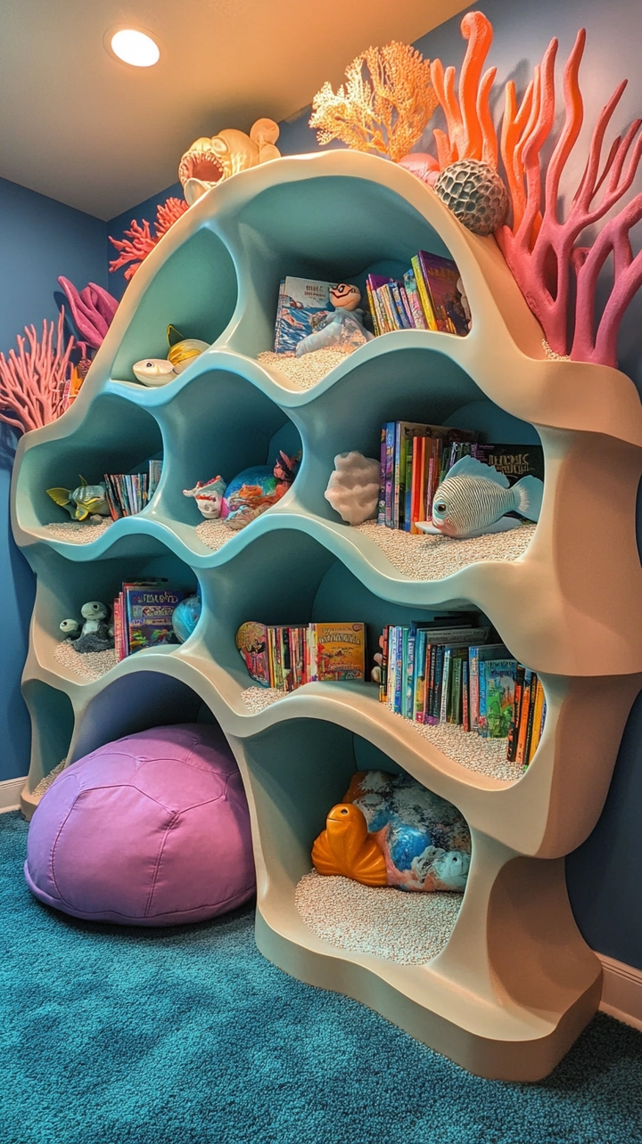 bookshelf ideas for kids 51