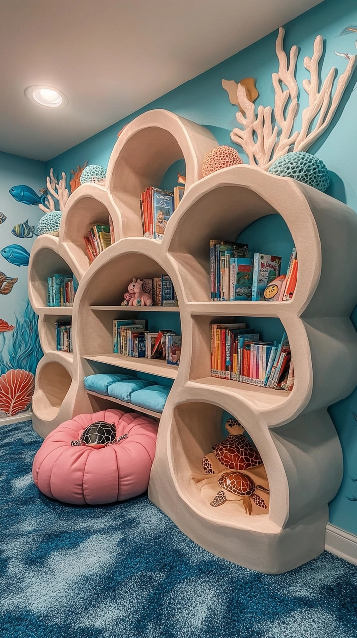 bookshelf ideas for kids 52