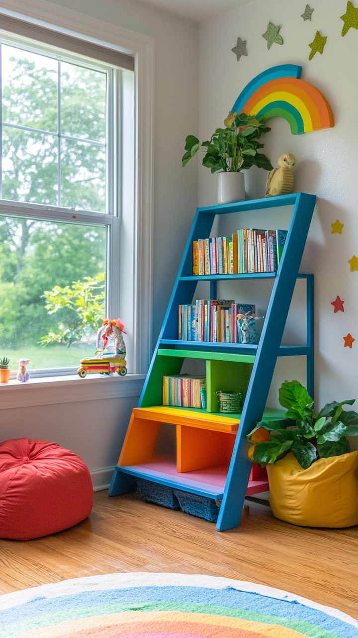 bookshelf ideas for kids 56