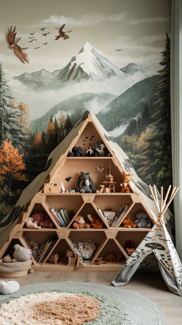 bookshelf ideas for kids 62