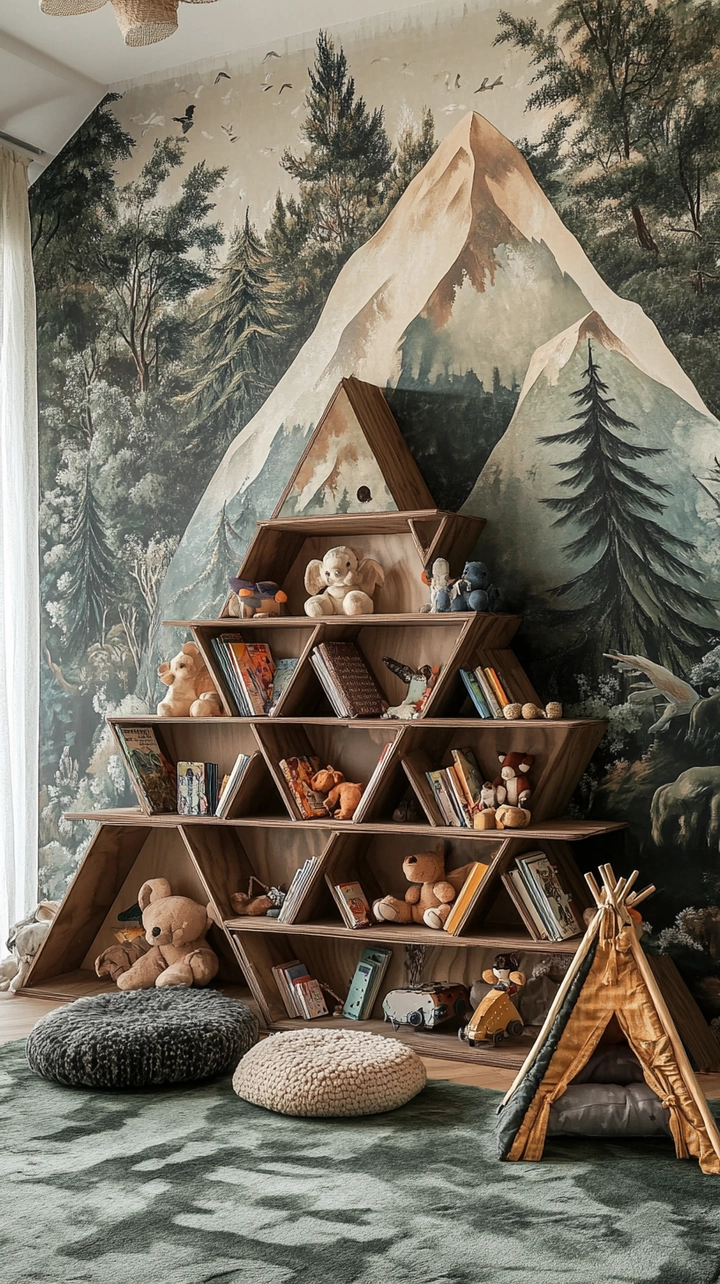 bookshelf ideas for kids 63