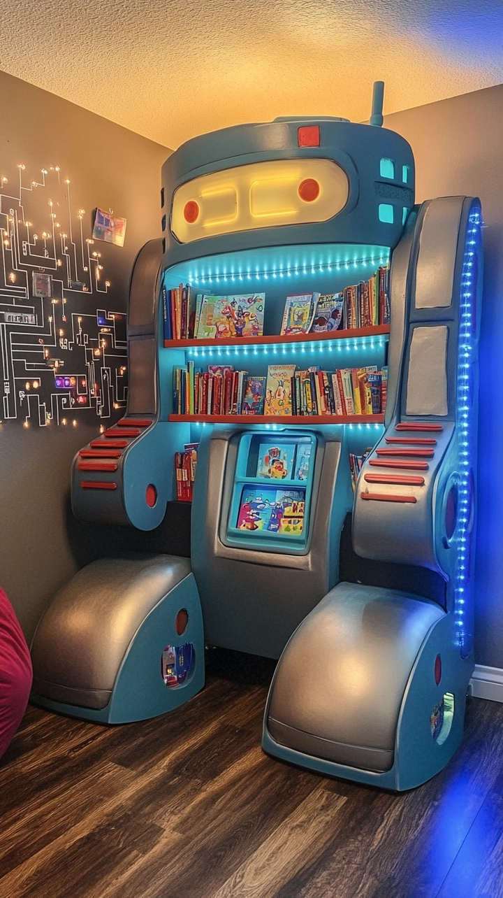 bookshelf ideas for kids 66