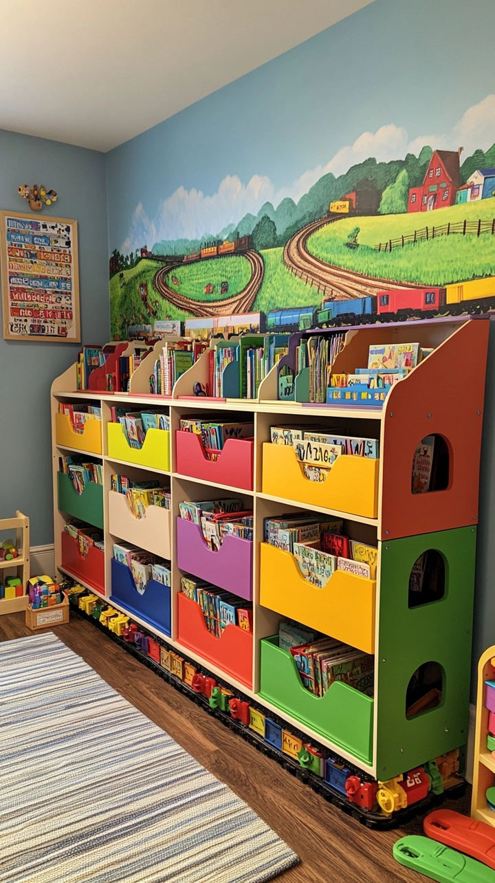 bookshelf ideas for kids 80