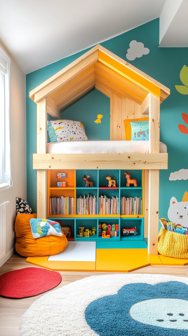 bookshelf ideas for kids 9