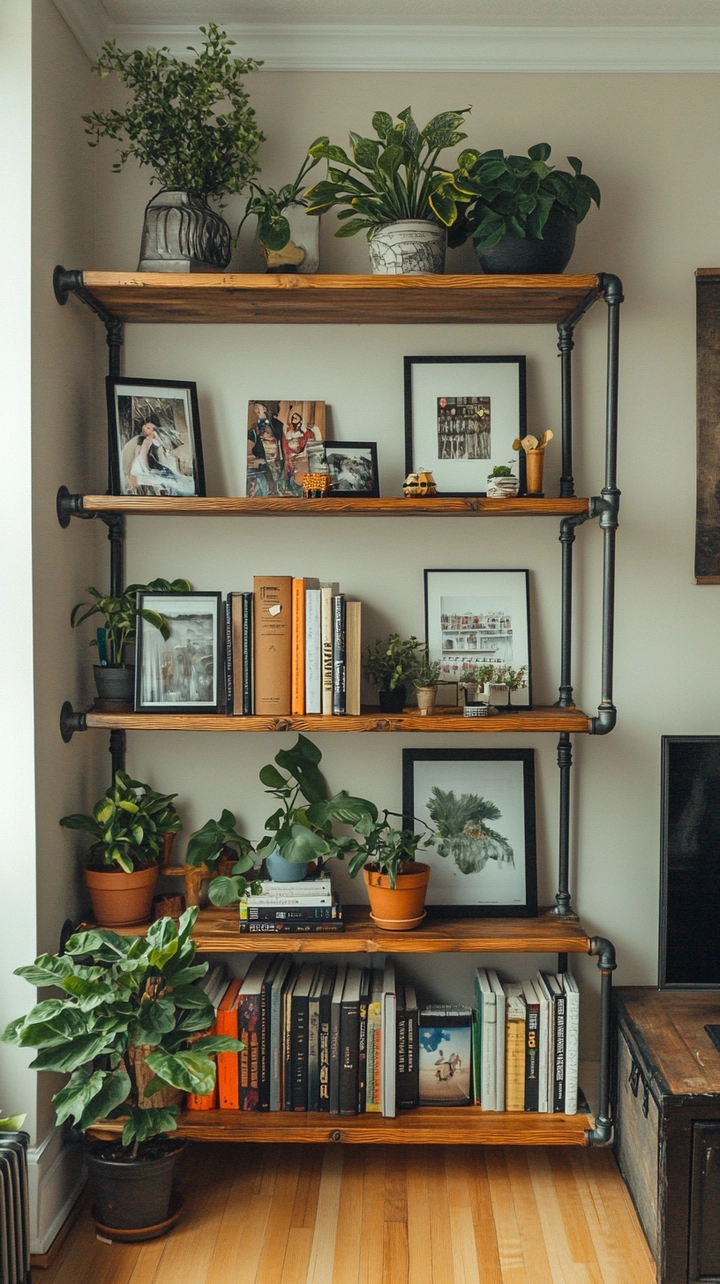 bookshelf ideas for small spaces 13