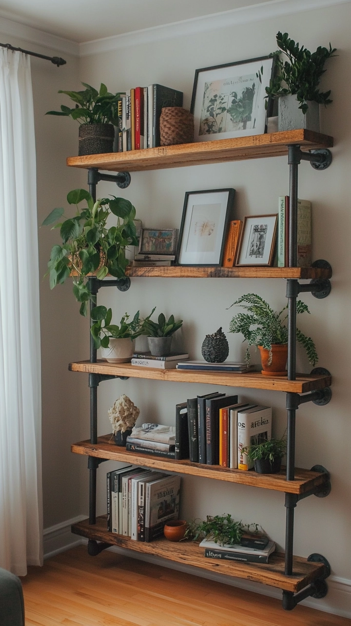 bookshelf ideas for small spaces 14