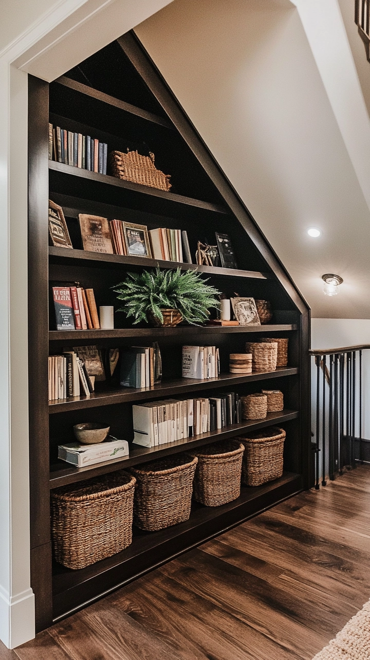 bookshelf ideas for small spaces 18