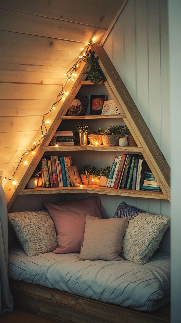 bookshelf ideas for small spaces 21