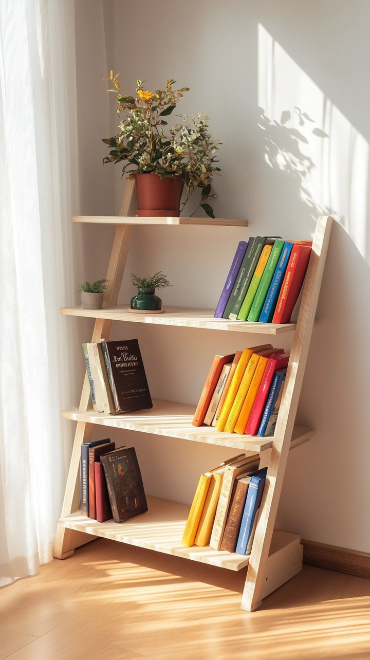 bookshelf ideas for small spaces 3